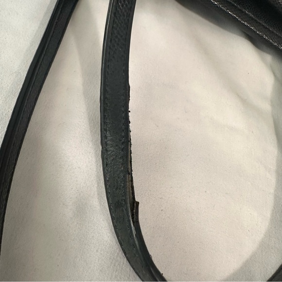 COACH WOMEN’S SIGNATURE STREET ZIP TOTE BLACK/ BROWN - Picture 14 of 15